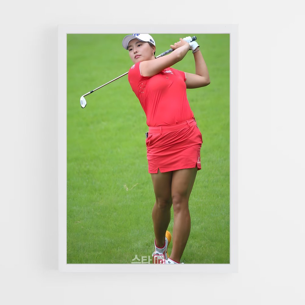 Poster Jin young casquette – affiche Golf (vue 3)